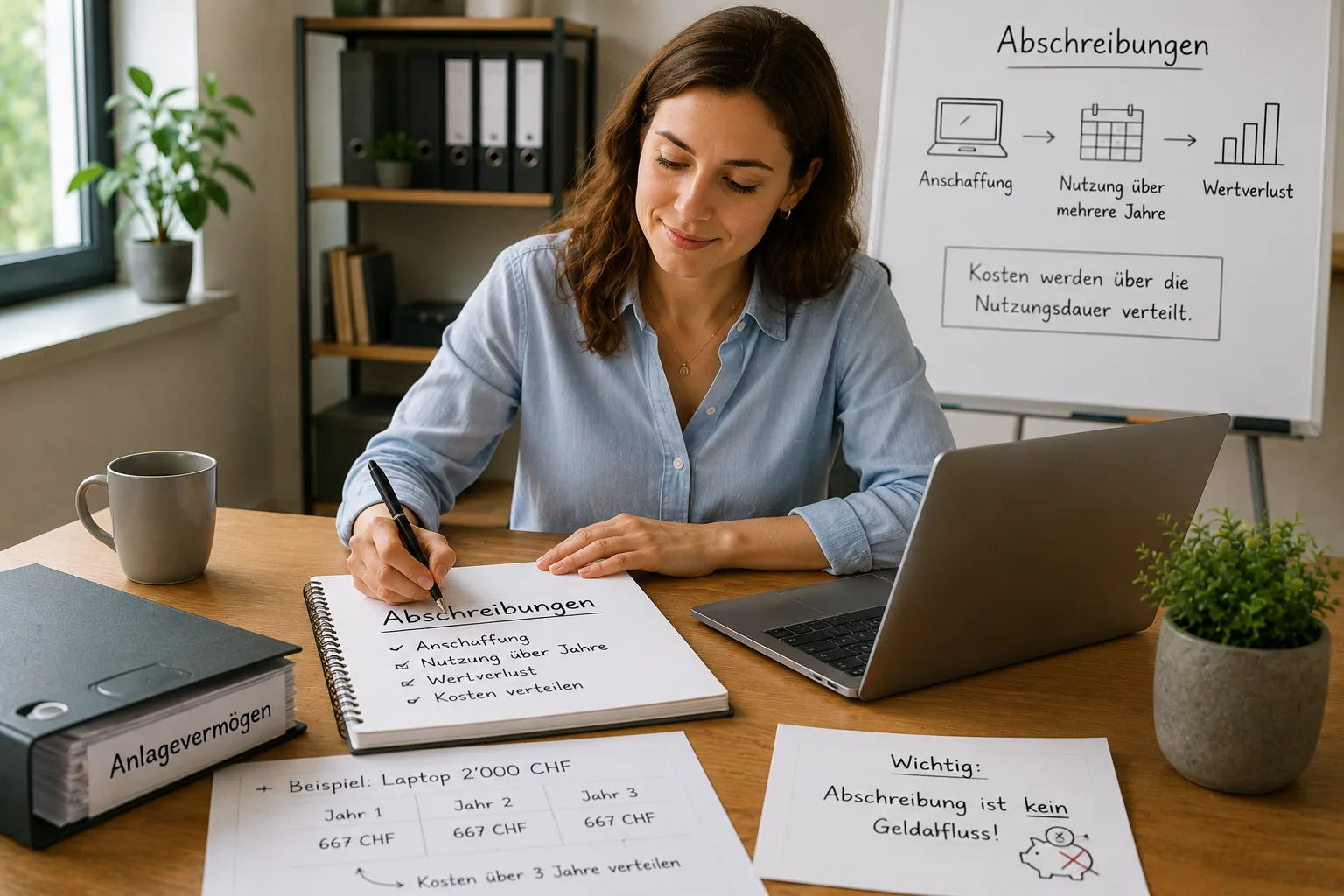 Amortissements expliqués simplement : le principe de base pour PME et indépendants