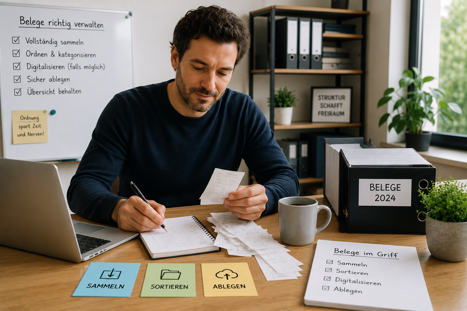 Keeping accounting documents in Switzerland explained simply for SMEs, the self-employed and clubs