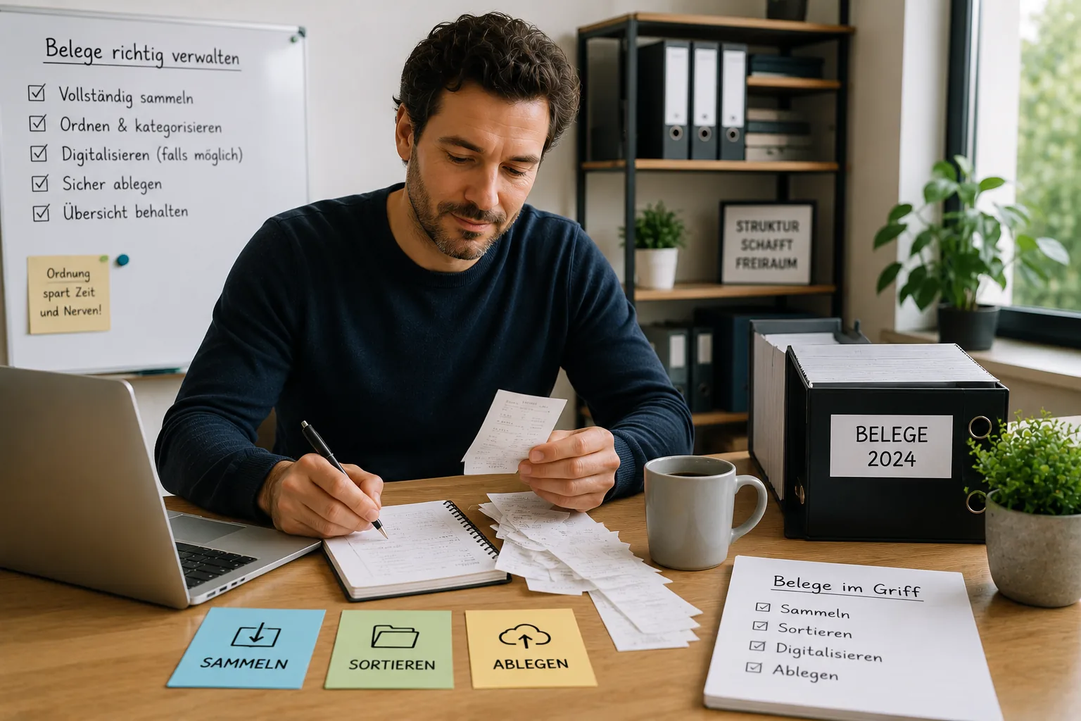 Keeping accounting documents in Switzerland explained simply for SMEs, the self-employed and clubs